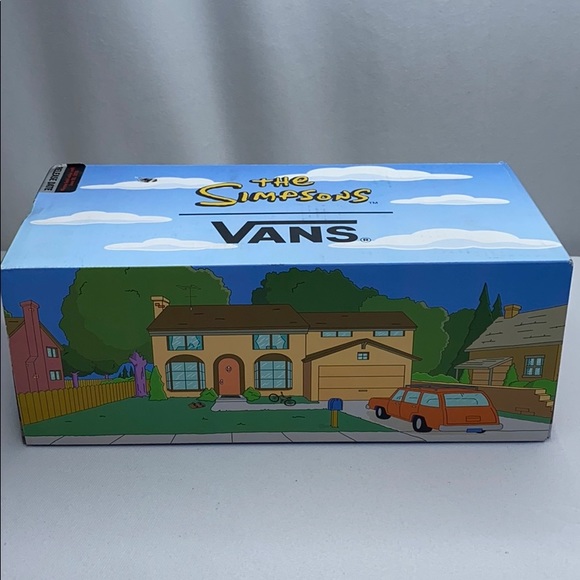 VANS THE SIMPSONS GLOW BART AUTHENTIC SNEAKERS - Picture 8 of 12